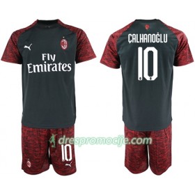 AC Milan Dres Calhanoglu 10 Dječji Treći 2018/19 Kratkih Rukava